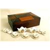 Image 1 : A MAHOGANY VENEERED PINE BOX