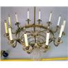 Image 4 : A NEOCLASSICAL STYLE TWELVE LIGHT ORMOL