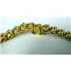 Image 3 : AN 18K YELLOW GOLD AND ROUND DIAMOND BR