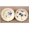 Image 3 : FOUR CHANTILLY BLUE AND WHITE FLORAL DE