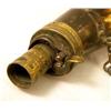 Image 3 : A HORN AND BRASS POWDER FLASK