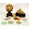 Image 1 : A GROUP OF CARVED STONE