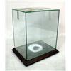 Image 2 : TWO GLASS AND METAL DISPLAY CASES