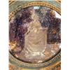 Image 2 : A CIRCULAR FRAMED ETCHED GLASS