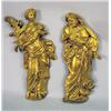 Image 1 : TWO GILT BRONZE FIGURAL MOUNTS