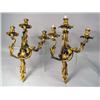 Image 1 : A PAIR OF LOUIS XV STYLE GILT DECORATED