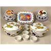 Image 1 : TWO ROYAL WORCESTER EVESHAM COVERED CAS