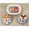 Image 2 : TWO ROYAL WORCESTER EVESHAM COVERED CAS