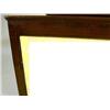 Image 2 : A FIGURED OAK OVERMANTLE MIRROR