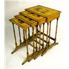 Image 1 : A SET OF FOUR REGENCY STYLE PARCEL GILT