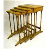 Image 2 : A SET OF FOUR REGENCY STYLE PARCEL GILT