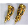 Image 2 : A SET OF FOUR GILT BRONZE SABOTS