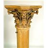Image 2 : A PAIR OF CARVED WOOD COLUMNAR PEDESTAL