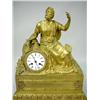 Image 2 : A NEOCLASSICAL ORMOLU MANTLE CLOCK