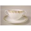Image 1 : A SET OF TWELVE PARCEL GILT PORCELAIN T