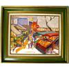 Image 1 : A FRAMED OIL ON CANVAS