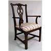 Image 2 : A PAIR OF CHIPPENDALE STYLE MAHOGANIZED