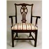 Image 3 : A PAIR OF CHIPPENDALE STYLE MAHOGANIZED