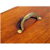 Image 2 : A MAHOGANY AND BRASS DOCUMENT BOX