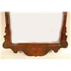 Image 3 : A GEORGE II FIGURED WALNUT LOOKING GLAS