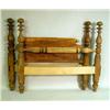 Image 1 : A LATE FEDERAL TURNED MAPLE BEDSTEAD