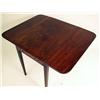 Image 3 : A GEORGE III MAHOGANY DROP LEAF ONE DRA