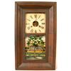 Image 1 : AN EMPIRE MAHOGANY AND EGLOMISE OGEE MA
