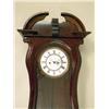 Image 2 : A MAHOGANY VIENNA REGULATOR WALL CLOCK