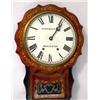 Image 2 : AN INLAID WALNUT REGULATOR WALL CLOCK