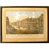Image 1 : A FRAMED AND HAND COLORED ENGRAVING