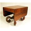 Image 1 : AN EMPIRE FIGURED MAHOGANY DROP LEAF BR