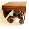 Image 2 : AN EMPIRE FIGURED MAHOGANY DROP LEAF BR