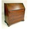 Image 1 : A CHIPPENDALE FIGURED CHERRYWOOD SLANT 