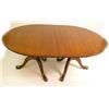 Image 2 : A GEORGE II STYLE MAHOGANY DOUBLE PEDES