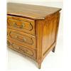 Image 2 : A NEOCLASSICAL FIGURED WALNUT SERPENTIN