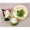 Image 1 : A MAJOLICA PARROT FORM PITCHER