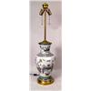 Image 1 : A POLYCHROME GLAZED CERAMIC BALUSTER FO