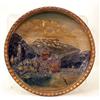 Image 2 : TWO POLYCHROME DECORATED DIORAMIC PLATE
