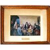 Image 2 : TWO SIMILAR FRAMED POLYCHROME PRINTS