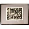 Image 1 : A FRAMED ENGRAVING