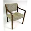 Image 1 : A CONTEMPORARY MAHOGANY ARMCHAIR