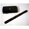 Image 1 : A FAUX TORTOISE SHELL LETTER OPENER