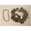 Image 1 : A STERLING SILVER CHARM BRACELET