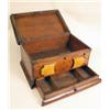 Image 2 : A PINE AND MAPLE ONE DRAWER DOCUMENT BO