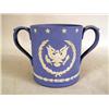 Image 1 : A WEDGWOOD LIGHT BLUE JASPERWARE DOUBLE