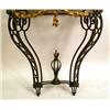 Image 3 : A LOUIS XVI STYLE PARCEL GILT WROUGHT I