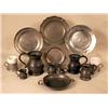 Image 1 : A MISCELLANEOUS GROUP OF PEWTER TABLE A
