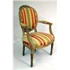 Image 2 : A PAIR OF LOUIS XVI STYLE CARVED AND PA