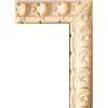 Image 2 : A CARVED AND WHITE PAINTED LOOKING GLAS