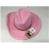 Image 1 : Mudpie Pink Kids Cowboy Hats (2 x OS)